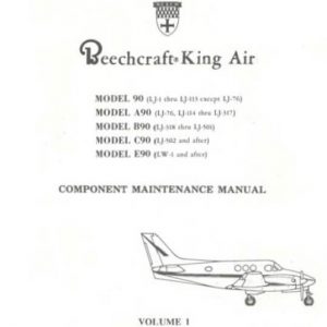 Beechcraft King Air Model 90 Component Maintenance Man