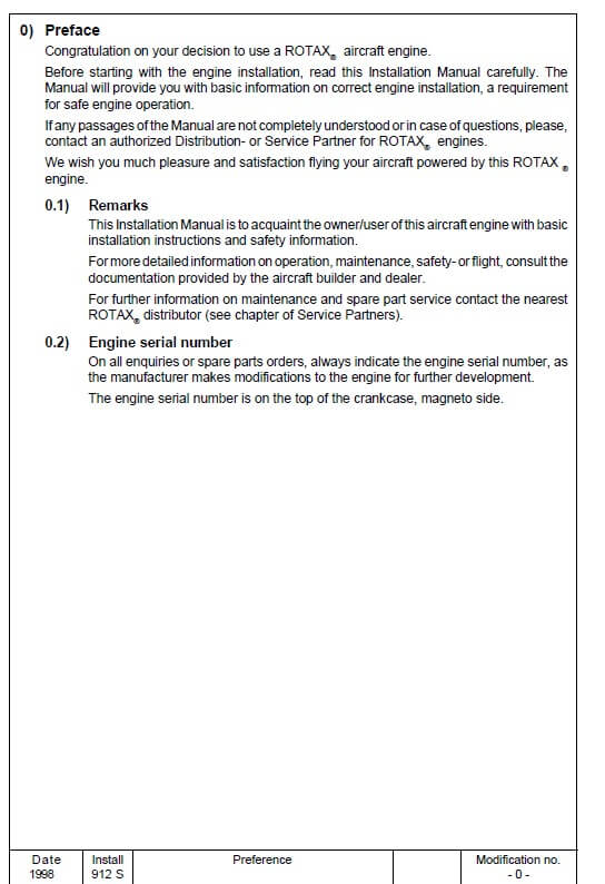 Installation Manual for ROTAX 912 S Aircraft Engine.2