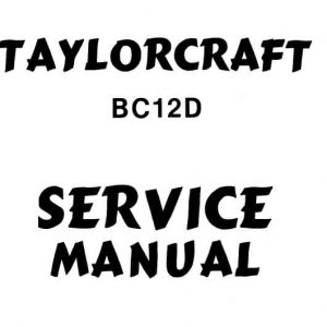 Taylorcraft Service Manual BB12