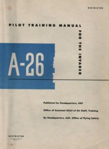 A-26 Invader Pilot Training Manual