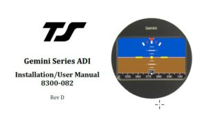 BendixKing TruTrak Gemini Series ADI Installation Manual Part No. 83008082