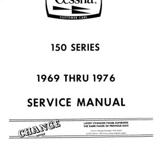 Cessna Model 150 Series 1969 thru1976 Service Manual