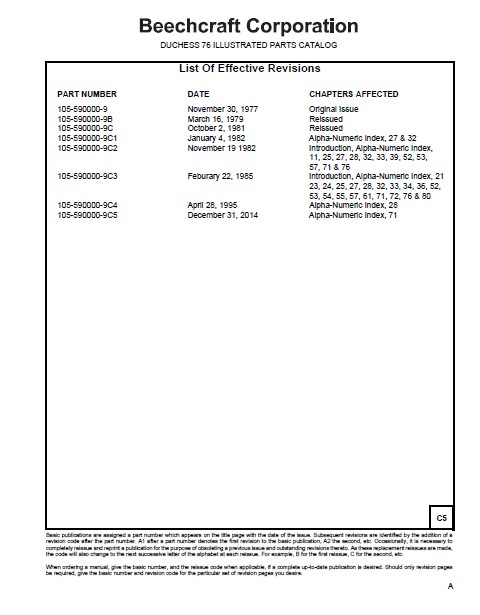 Illustrated parts catalog